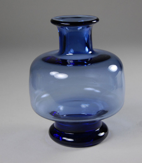 Holmegaard, Vase Saphir