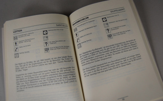 Flohmarktfhrer Belgien - Fr Spaziergnger und Schatzsucher / 1991