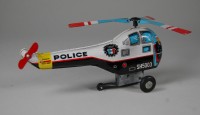 Polizeihubschrauber Police, Blechspielzeug