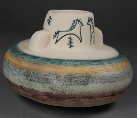 Ute Mountain Indian Pottery, Vase