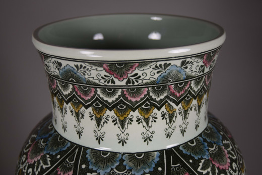 Villeroy & Boch, Bodenvase Paon