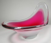 Flygsfors Glasbruk, Schale aus der Serie Coquelle